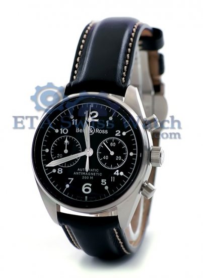 Bell & Ross Vintage 126 Black - zum Schließen ins Bild klicken