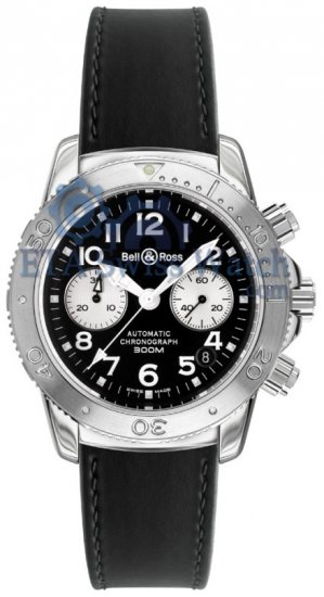 Bell & Ross Classic Collection Diver 300 Black and White - zum Schließen ins Bild klicken