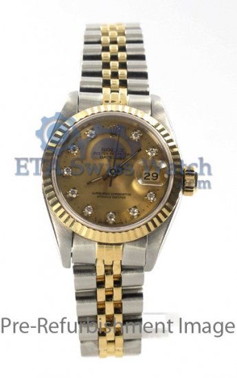 Lady Rolex Datejust 69173  Clique na imagem para fechar