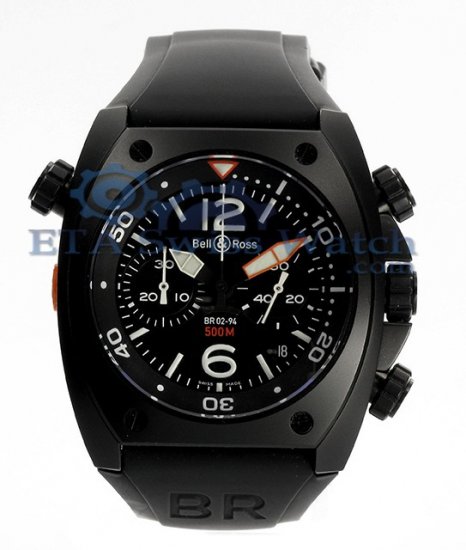 Bell and Ross BR02 Chronograph Carbon - Click Image to Close