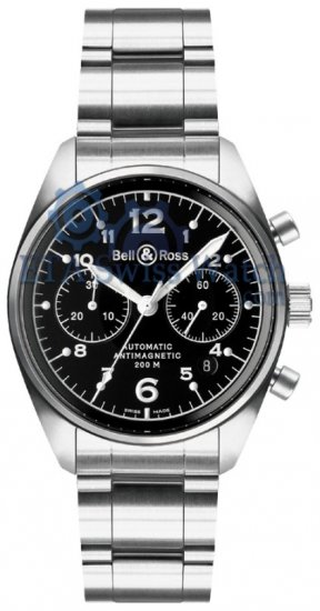Bell and Ross Vintage 126 Black - Click Image to Close