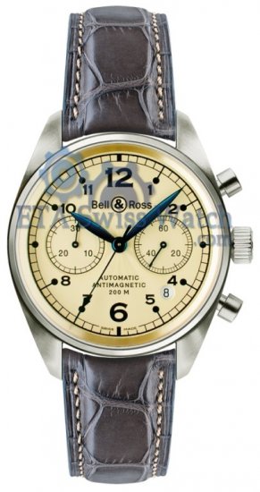 Bell and Ross Vintage 126 Gold Ivory - Click Image to Close