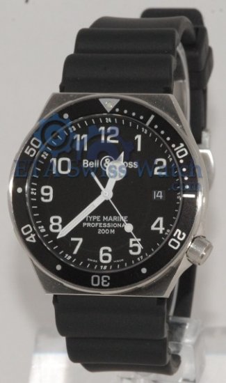 Bell et Ross type de collection Professional Noir Marine - Cliquez sur l'image pour la fermer