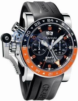 Graham Chronofighter Oversize Big Date GMT 2OVASGMT.B01A.K10B