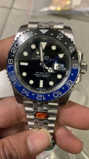 Rolex GMT-Master II Batman Jubilee 126710BLNR