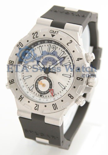 Bvlgari Diagono Professional GMT40C5SVD - Click Image to Close