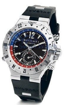 Bvlgari Diagono Professional GMT40SVD - Click Image to Close