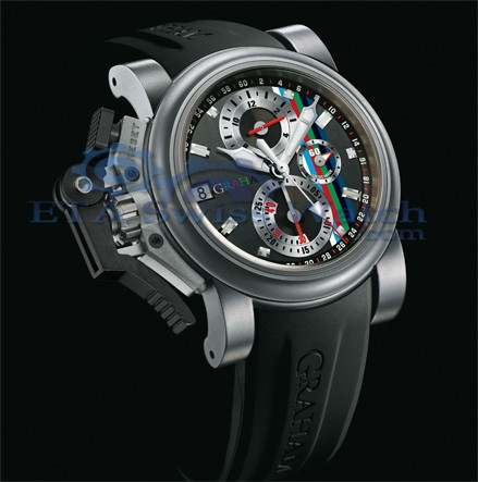 Graham Chronofighter Oversize Titanium Tackler - Click Image to Close