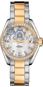 Omega Aqua Terra 150m Ladies 231.25.30.20.55.002  Clique na imagem para fechar