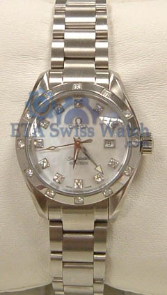 Omega Aqua Terra 150m Ladies 2575.75.00  Clique na imagem para fechar