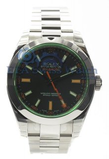 ロレックスは116400 GVをMilgauss