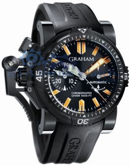 Graham Chronofighter Oversize Diver y 20VEZ.B02B.K10B Fecha Dive